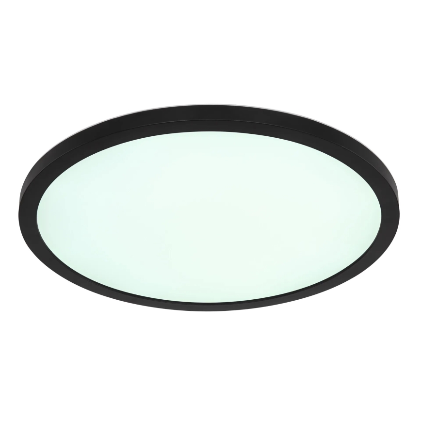 Globo - LED RGB Dimmbare Deckenleuchte für Badezimmer LED/18W/230V 3000-6000K + Fernbedienung IP44 schwarz