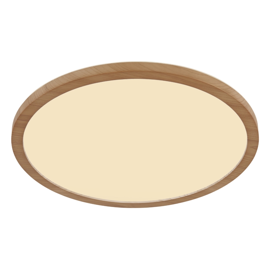 Globo - Dimmbare LED-Deckenleuchte für das Badezimmer LED/18W/230V d 29,4 cm IP44 braun