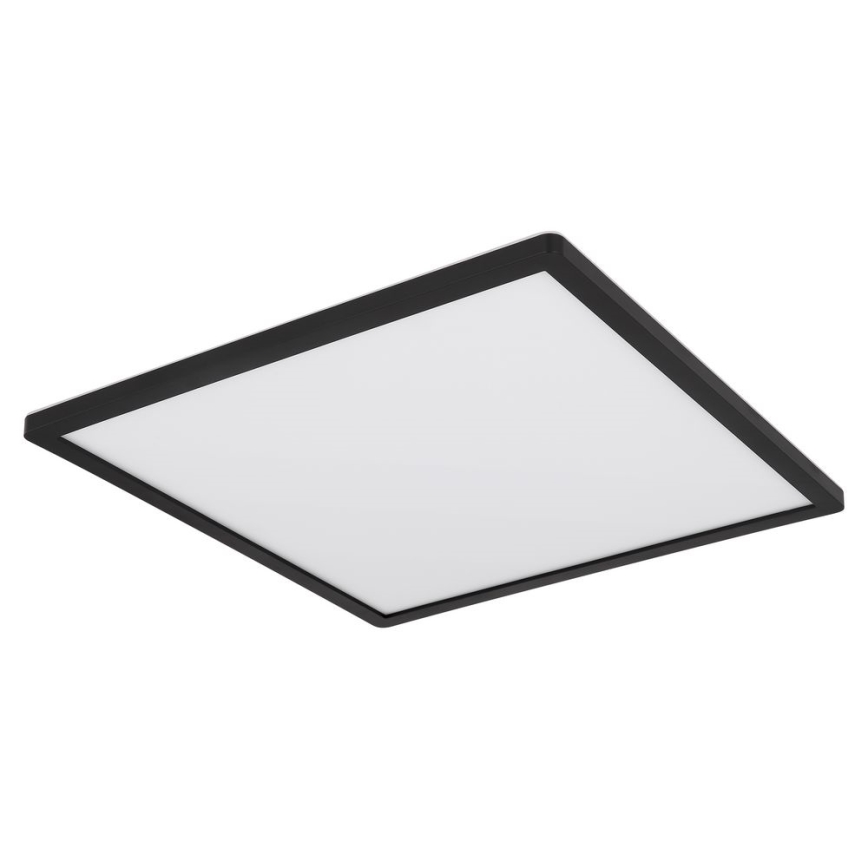 Globo - LED dimmbare Badezimmer-Deckenleuchte LED/24W/230V 42x42 cm IP44 schwarz