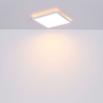 Globo - LED dimmbare Badezimmer-Deckenleuchte LED/24W/230V 42x42 cm IP44 weiß