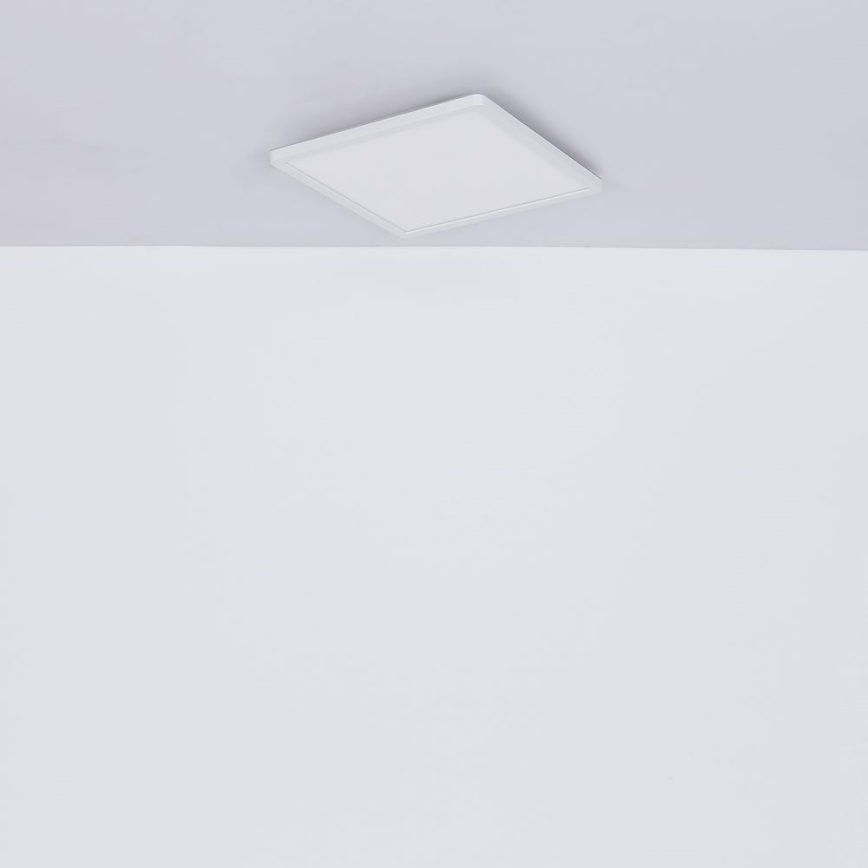 Globo - LED dimmbare Badezimmer-Deckenleuchte LED/24W/230V 42x42 cm IP44 weiß