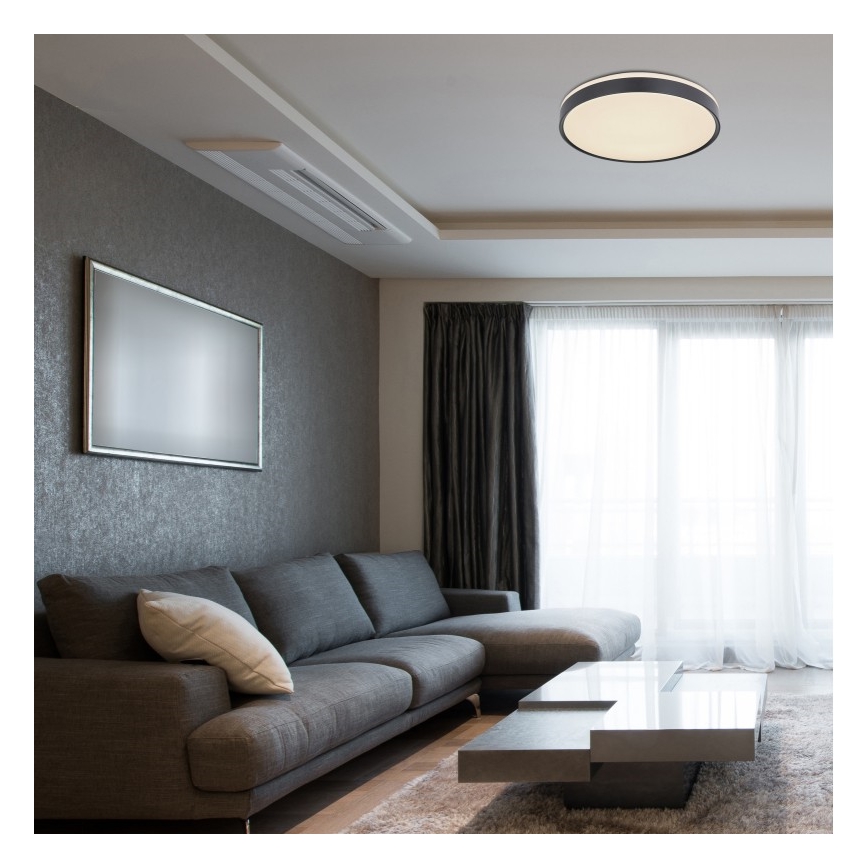 Globo - Dimmbare LED-Deckenleuchte LED/24W/230V + Fernbedienung