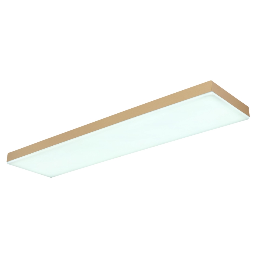 Globo - Dimmbare LED-Deckenleuchte LED/24W/230V 2700-6500K golden + Fernbedienung