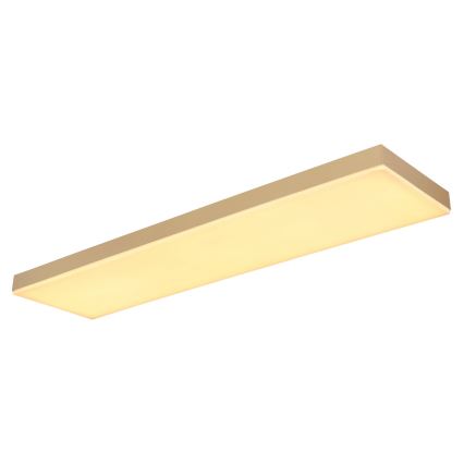 Globo - Dimmbare LED-Deckenleuchte LED/24W/230V 2700-6500K golden + Fernbedienung