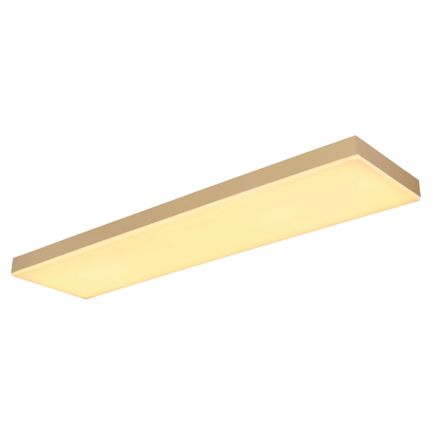 Globo - Dimmbare LED-Deckenleuchte LED/24W/230V 2700-6500K golden + Fernbedienung