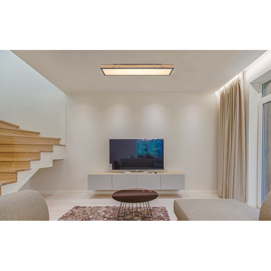 Globo - Dimmbare LED-Deckenleuchte LED/24W/230V 2700-6500K + Fernbedienung