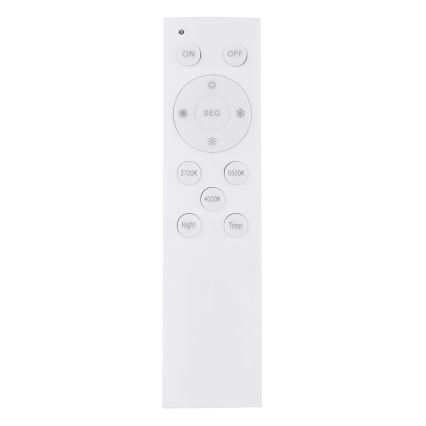 Globo - Dimmbare LED-Deckenleuchte LED/40W/230V 2700-6500K d 60 cm + Fernbedienung braun/grau