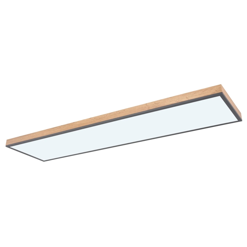 Globo - Dimmbare LED-Deckenleuchte LED/36W/230V 2700-6500K + Fernbedienung braun/grau