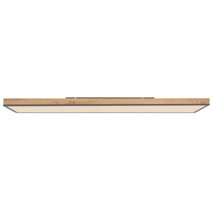 Globo - Dimmbare LED-Deckenleuchte LED/36W/230V 2700-6500K + Fernbedienung braun/grau