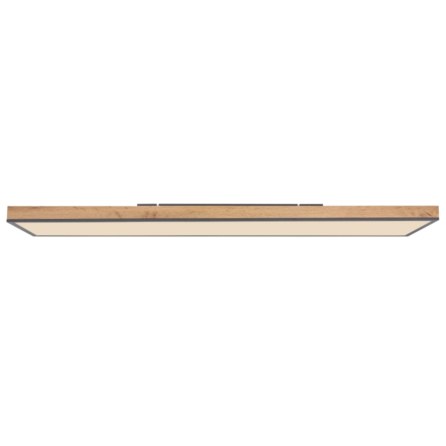 Globo - Dimmbare LED-Deckenleuchte LED/36W/230V 2700-6500K braun/grau + Fernbedienung