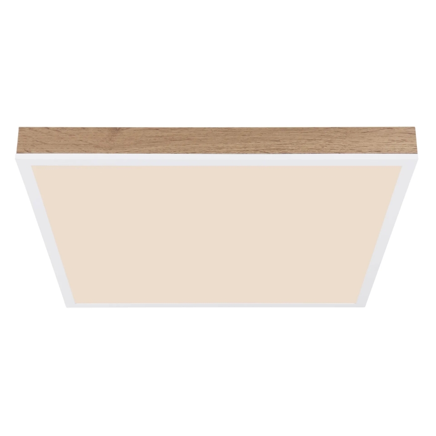 Globo - Dimmbare LED-Deckenleuchte LED/24W/230V 2700-6500K + Fernbedienung braun/weiß