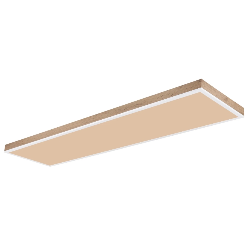 Globo - LED dimmbare Deckenleuchte LED/36W/230V 2700-6500K braun/weiß + Fernbedienung