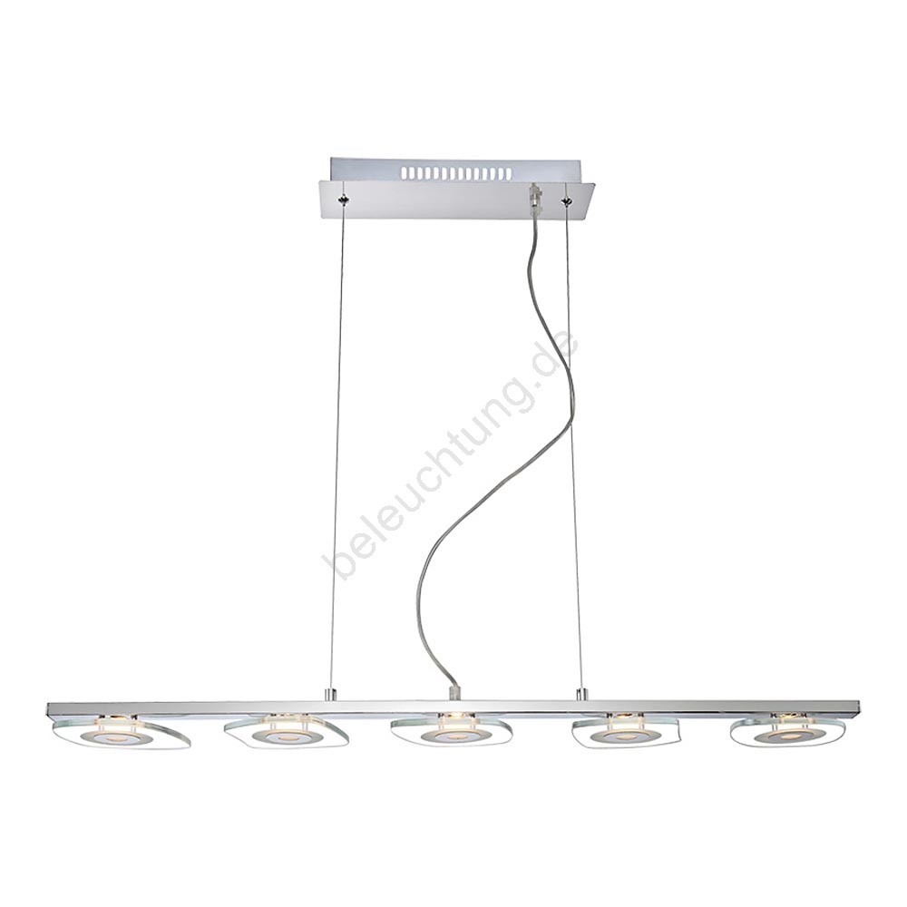 Globo 41710-5H - LED Decken-Hängeleuchte ZARIMA 5xLED/4,5W/230V