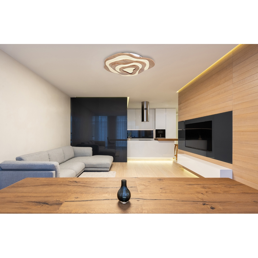 Globo - Dimmbare LED-Deckenleuchte LED/40W/230V 2700-6000K + Fernbedienung