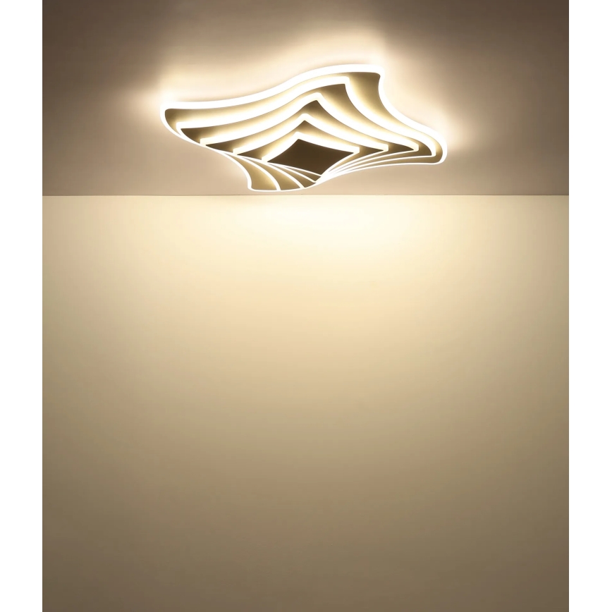 Globo - dimmbare LED-Deckenleuchte LED/42W/230V 2700-6000K 45x45 cm + Fernbedienung