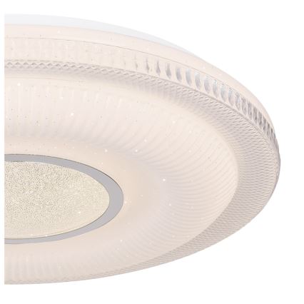 Globo - LED dimmbare Deckenleuchte LED/30W/230V 3000-6500K Ø 50 cm weiß Wi-Fi Tuya + Fernbedienung