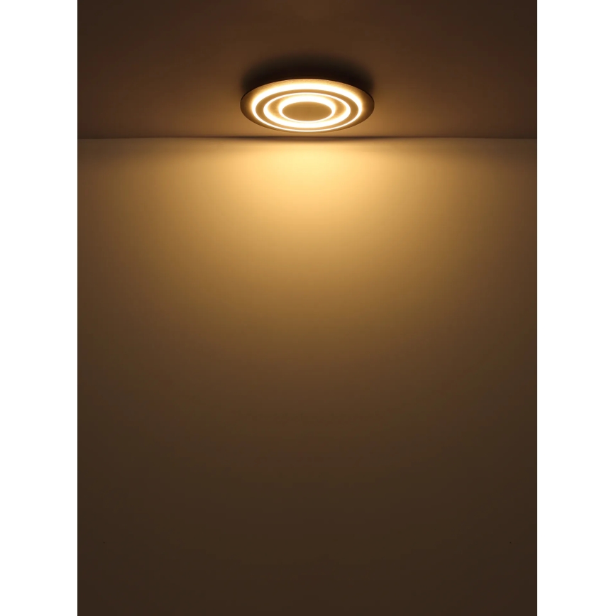 Globo - LED-Deckenleuchte LED/24W/230V 3000K d 32 cm anthrazit