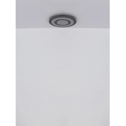 Globo - LED-Deckenleuchte LED/24W/230V 3000K d 32 cm anthrazit