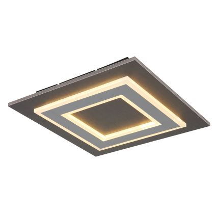 Globo - LED-Deckenleuchte LED/24W/230V 3000K 32x32 cm anthrazit