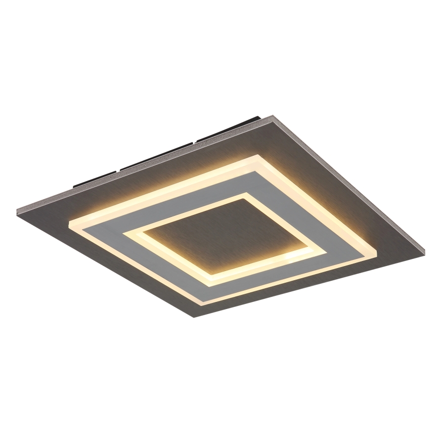 Globo - LED-Deckenleuchte LED/24W/230V 3000K 32x32 cm anthrazit
