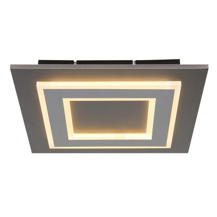 Globo - LED-Deckenleuchte LED/24W/230V 3000K 32x32 cm anthrazit