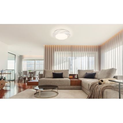 Globo - Dimmbare LED-Deckenleuchte LED/36W/230V 3000/4000/6000K d 48 cm