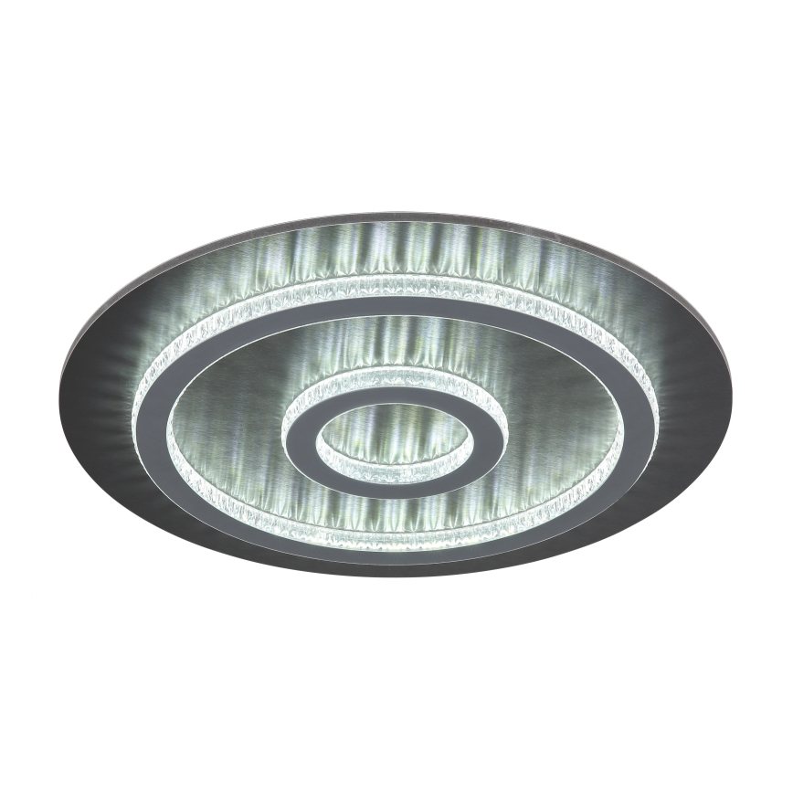 Globo - dimmbare LED-Deckenleuchte LED/40W/230V 3000-6500K Ø 45 cm anthrazit + Fernbedienung