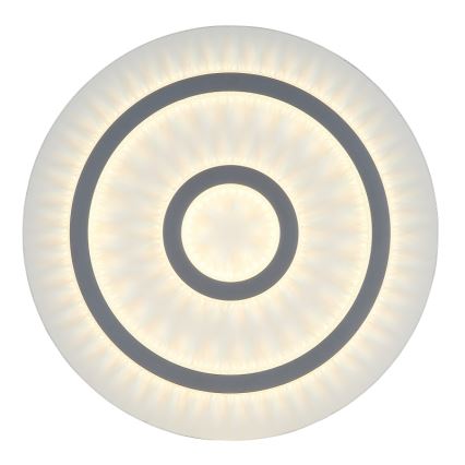 Globo - dimmbare LED-Deckenleuchte LED/40W/230V 3000-6500K Ø 45 cm weiß + Fernbedienung