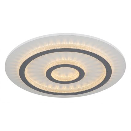 Globo - dimmbare LED-Deckenleuchte LED/40W/230V 3000-6500K Ø 45 cm weiß + Fernbedienung