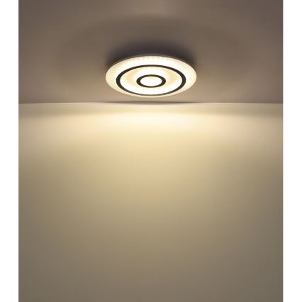 Globo - dimmbare LED-Deckenleuchte LED/40W/230V 3000-6500K Ø 45 cm weiß + Fernbedienung