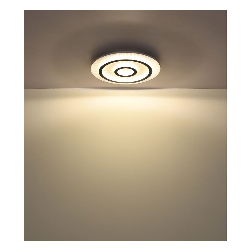Globo - dimmbare LED-Deckenleuchte LED/40W/230V 3000-6500K Ø 45 cm weiß + Fernbedienung