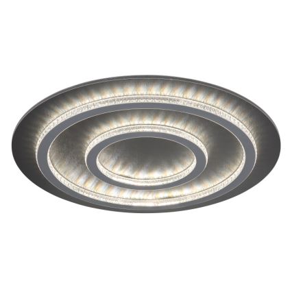 Globo - Dimmbare LED-Deckenleuchte LED/60W/230V 3000-6500K Ø 55 cm anthrazit + Fernbedienung