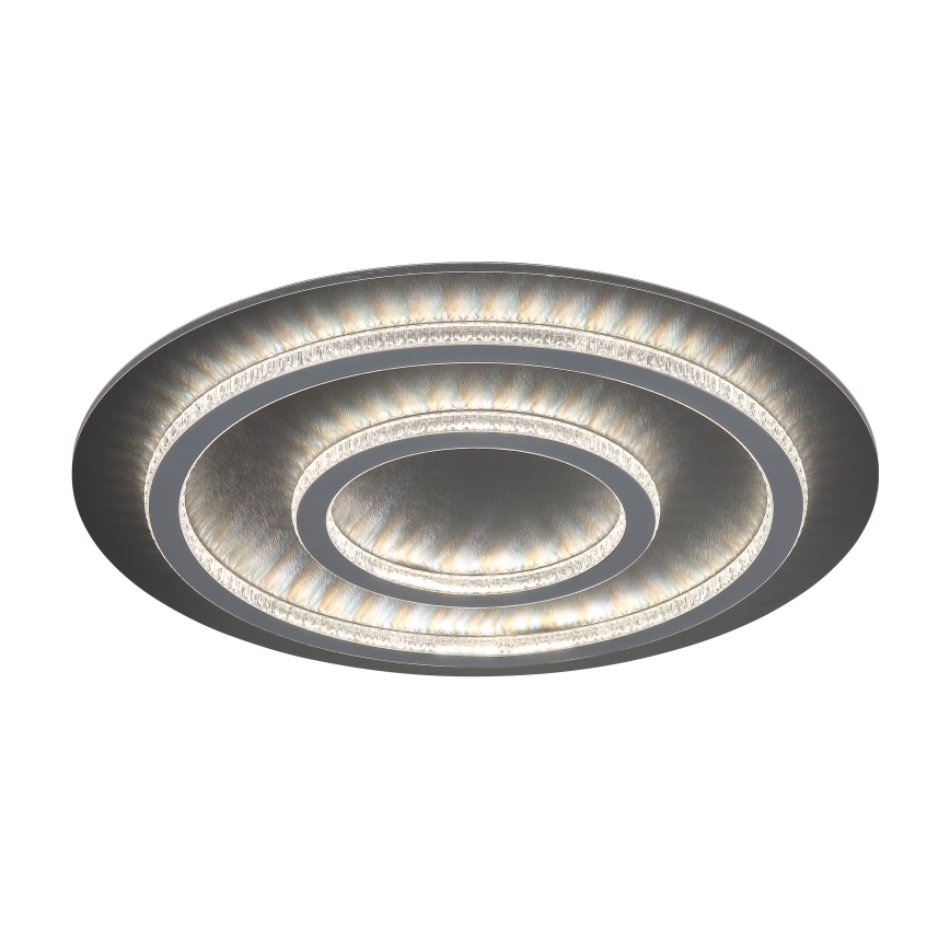 Globo - Dimmbare LED-Deckenleuchte LED/60W/230V 3000-6500K Ø 55 cm anthrazit + Fernbedienung