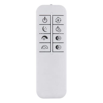 Globo - dimmbare LED-Deckenleuchte LED/60W/230V 3000-6500K Ø 55 cm weiß + Fernbedienung