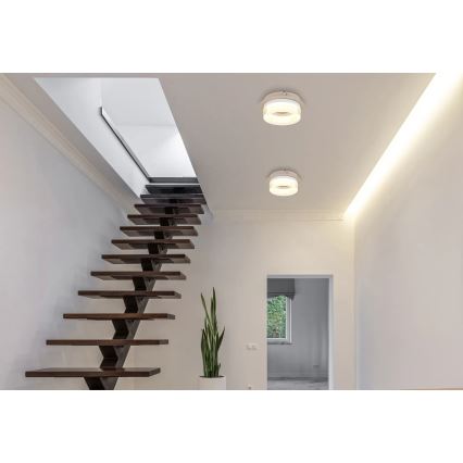 Globo - LED-Deckenleuchte, 8W, 230V, 3000K, Ø 16 cm