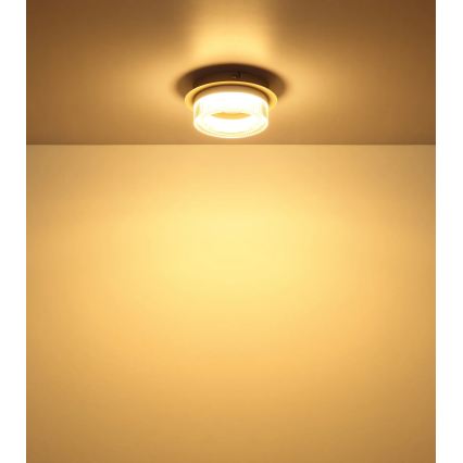 Globo - LED-Deckenleuchte, 8W, 230V, 3000K, Ø 16 cm