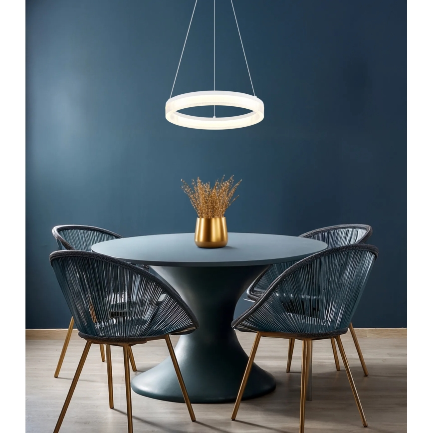 Globo - LED-Pendelleuchte an Kabel, 16 W, 230 V, 3000 K