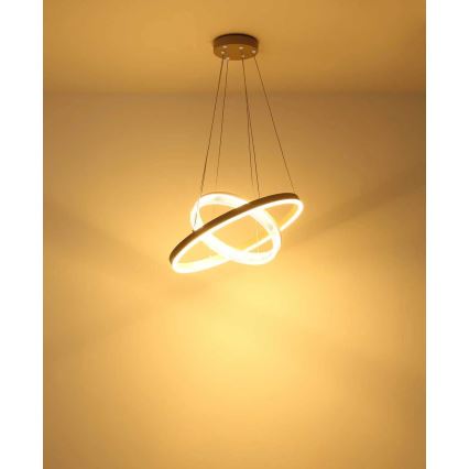 Globo - LED-Pendelleuchte an Kabel LED/30W/230V 3000K