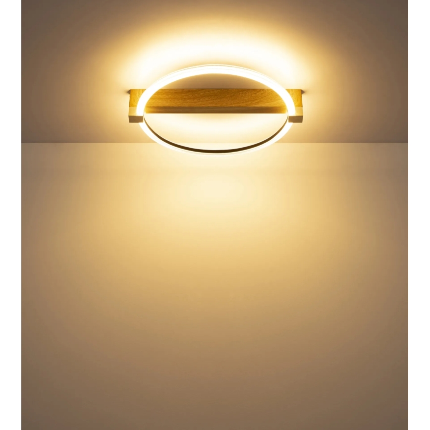 Globo - LED-Deckenleuchte LED/15W/230V 3000K beige