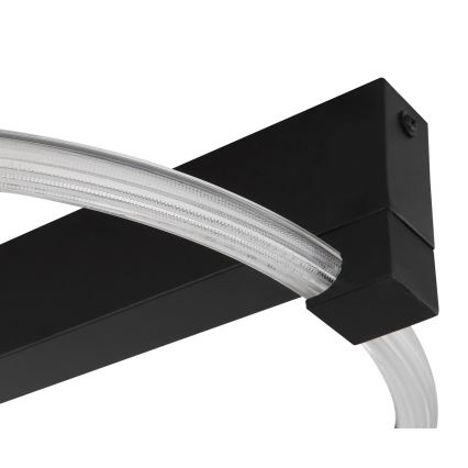 Globo - LED-Deckenleuchte LED/15W/230V 3000K 41,5x38 cm schwarz