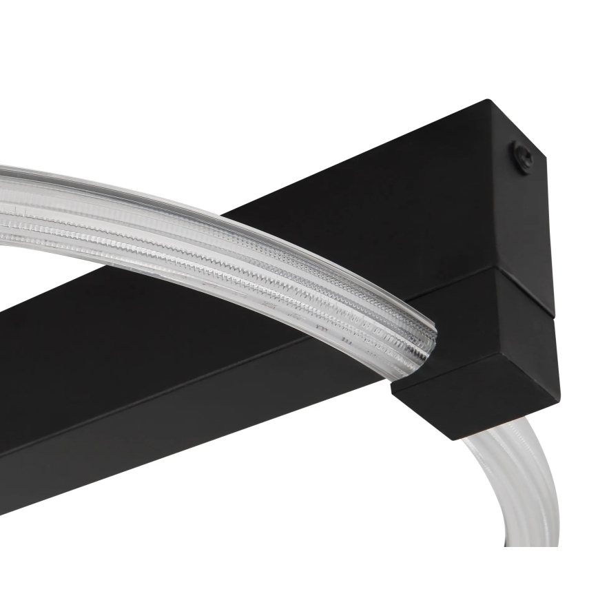 Globo - LED-Deckenleuchte LED/15W/230V 3000K 41,5x38 cm schwarz