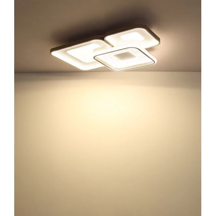 Globo - dimmbare LED-Deckenleuchte LED/55W/230V 2700-6000K 65x45,5 cm + Fernbedienung