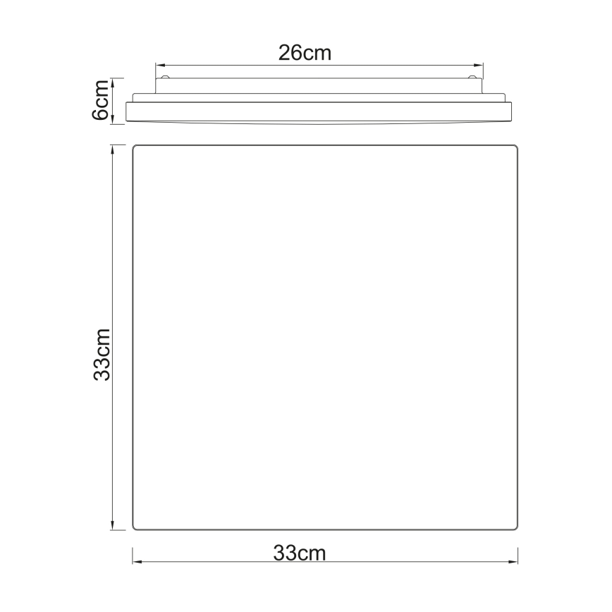 Globo - LED-Deckenleuchte LED/12W/230V