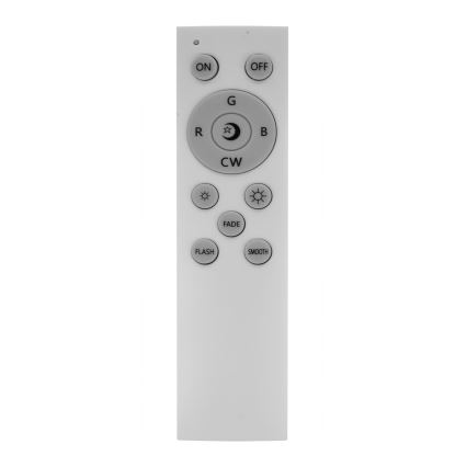 Globo - LED RGB dimmbare Deckenleuchte 1xLED/12W/230V + 1xLED/3W + Fernbedienung
