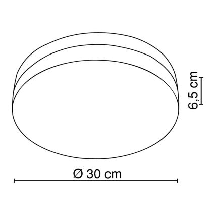 Globo - Deckenleuchte 3xE27/40W/230V