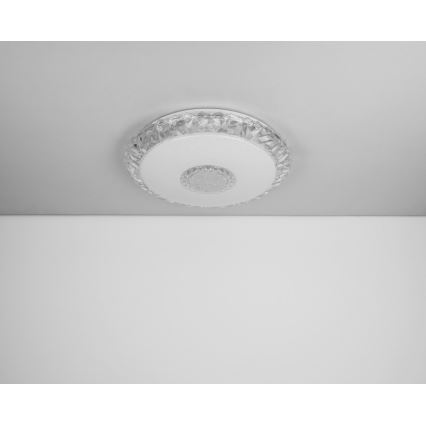 Globo - Dimmbare LED-Deckenleuchte LED/40W/230V 2700-6500K d 50 cm Wi-Fi Tuya + Fernbedienung
