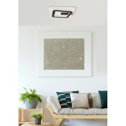 Globo - Dimmbare LED-Deckenleuchte LED/36W/230V 3000-6000K + Fernbedienung