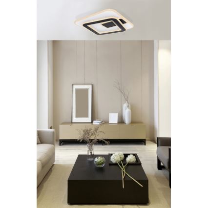 Globo - Dimmbare LED-Deckenleuchte LED/36W/230V 3000-6000K + Fernbedienung