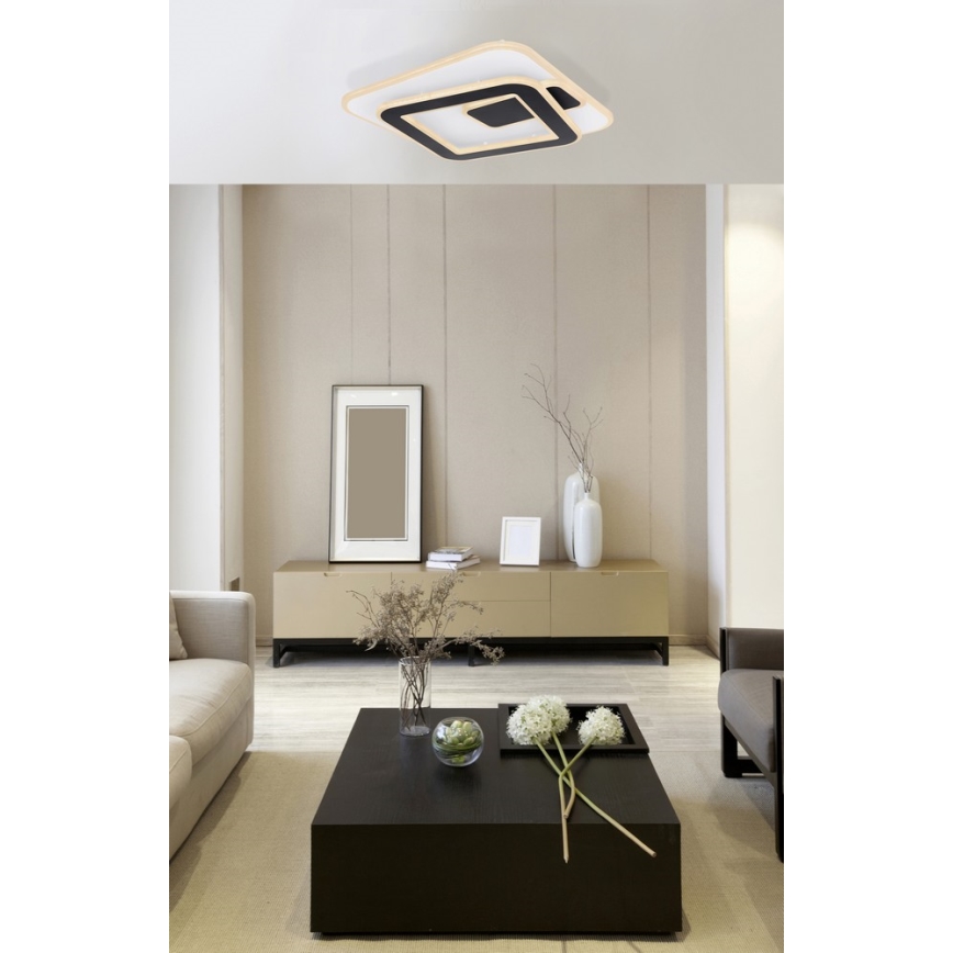 Globo - Dimmbare LED-Deckenleuchte LED/36W/230V 3000-6000K + Fernbedienung