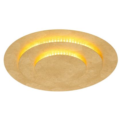 Globo - LED-Deckenleuchte LED/24W/230V 3000K Ø 35 cm goldfarben